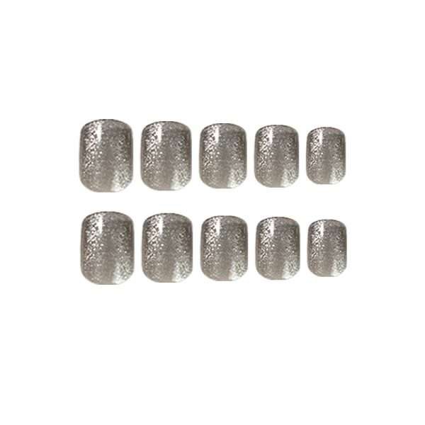 O1CN015B93Yy2NGHgtXZWB3_!!4234819935-0-cib JP1980 Wedding Guest Cat Eye Press-Ons: Photo-Ready Shine, 3-Day Chip-Free! 👰♀️📸 cat'eye light luxury silver glitter reusable press on nails fake nails press-ons nail salon beauty