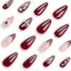 JP2791-✝️ Sanctified Steel: Surgical Gothic Almonds w/ Astral Flash Armor​​ (Vogue: "Cathedral Minimalism for the ER Inquisitor")