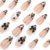 JP3571🐆 Kawaii Predator: Surgical Hello Kitty Almonds w/ Diamond Bow Artillery​​ (Vogue Business: "Haute Kawaii Armor for the Litigation Princess")