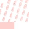 JP3122-🎀 Silent Bow Command: Forensic Nude Almonds w/ Sterile Satin Bows​​ (WSJ: "Covert Authority for the Boardroom Ballet")