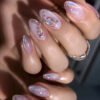 JP3301-💜 Sovereign Velvet: Neuro-Luster™ Almonds w/ 24K Butterfly Armor​​ (FT Weekend: "Minimalist Alchemy for the Shadow Sovereign")
