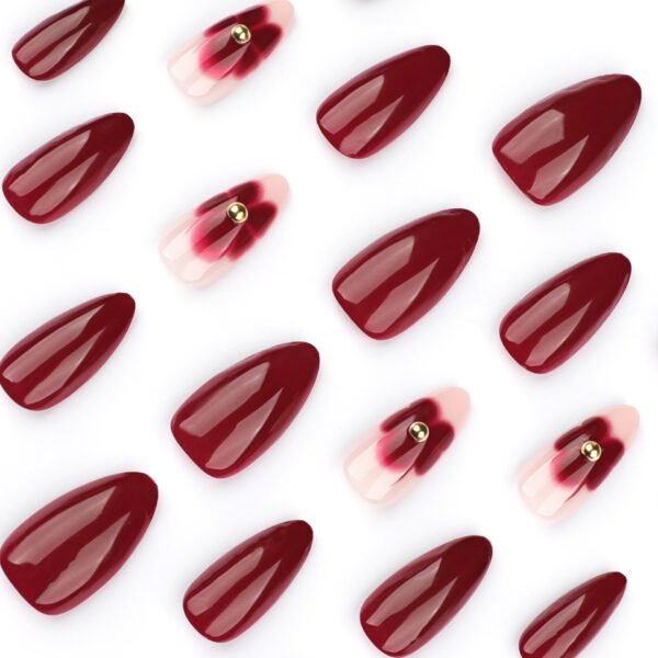 O1CN01Hy7sQz2NGHwnu3zOC_!!4234819935-0-cib JP3695-❤️ Hematite Sovereignty: Surgical Scarlet Almonds w/ Hemorrhage-Resistant Florals (Vogue Business: "ICU-Ready Haute Hematology for Power Syndicates")