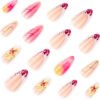 JP3852-🐆 Predator Florals: Safari-Grade Leopard Almonds w/ Photonic Gradient & 3D Botanicals​​ (Vogue Paris: "Haute Zoology for Boardroom Huntresses")