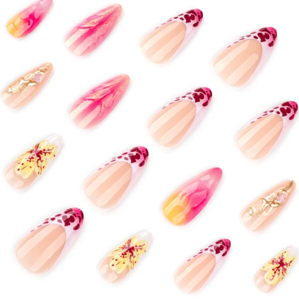 O1CN01IeIHlW2NGHyWdioGq_!!4234819935-0-cib JP3852-🐆 Predator Florals: Safari-Grade Leopard Almonds w/ Photonic Gradient & 3D Botanicals (Vogue Paris: "Haute Zoology for Boardroom Huntresses")