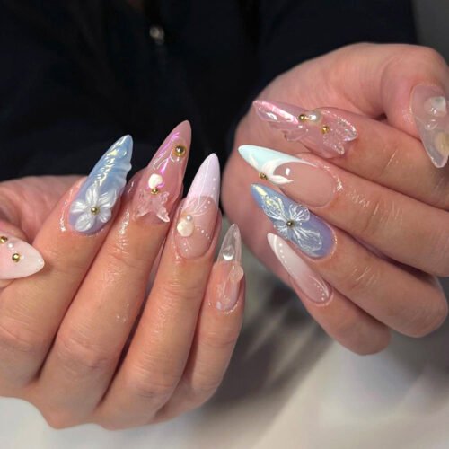 JP3267-💧 Hydraulic Hauteure: Surgical-Grade Ripple Almonds with Lepidoptera Bloom™​​ (Marie Claire: "ICU-Safe Hydrology for Liquid Feminists")