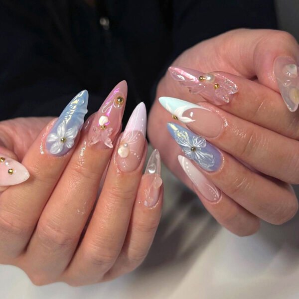 JP3267-💧 Hydraulic Hauteure: Surgical-Grade Ripple Almonds with Lepidoptera Bloom™​​ (Marie Claire: "ICU-Safe Hydrology for Liquid Feminists")