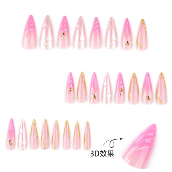 O1CN01JEBhv62NGHy6aiPLc_!!4234819935-0-cib JP3843-Siren's Claw Press Ons: Hand-Sculpted 3D Seashells ✦ Abalone Aurora 🌊 Outlasts Salon Tides!