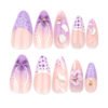 JP3503-💜 Violet Verdict: Hydroponic French Almonds w/ Sterile Floral Relief​​ (Vogue Paris: "Sovereign Botany for the Scalpel Horticulturist")