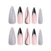 JP3111-🪐 Liquid Steel Eclipse Stilettos: Surgical-Precision Shine That Embarrasses Salons​​ (Vanity Fair’s "Covert Power Move" for ER Nurses & Corporate Assassins)