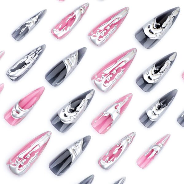 O1CN01SoUYjA2NGHvTlBi2n_!!4234819935-0-cib JP3525-Quantum Chrome Press Ons: Nebula Smoke ✦ 3D Liquid Metal Tips ✨ Vanquish Salons!