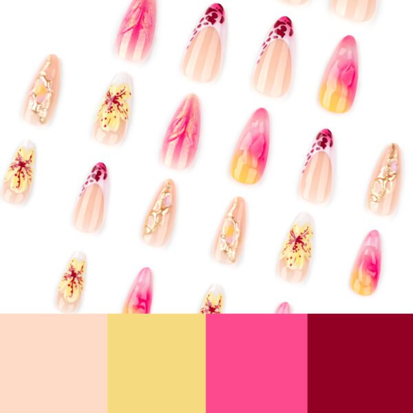 O1CN01TR3DZQ2NGHyXTNA5O_!!4234819935-0-cib JP3852-🐆 Predator Florals: Safari-Grade Leopard Almonds w/ Photonic Gradient & 3D Botanicals (Vogue Paris: "Haute Zoology for Boardroom Huntresses")