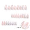 JP2786-Hydrodynamic Wave Almonds: Salon-Defying 3D French Tips​​ (Vogue UK: "The Haute Hydraulics Revolution")