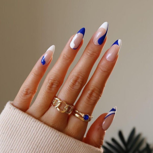 O1CN01UyDzix2NGHecRfUxL_!!4234819935-0-cib (1) JP1419-💧 Blue & White French Stiletto Press-Ons: Your Aegean Summer at Your Fingertips