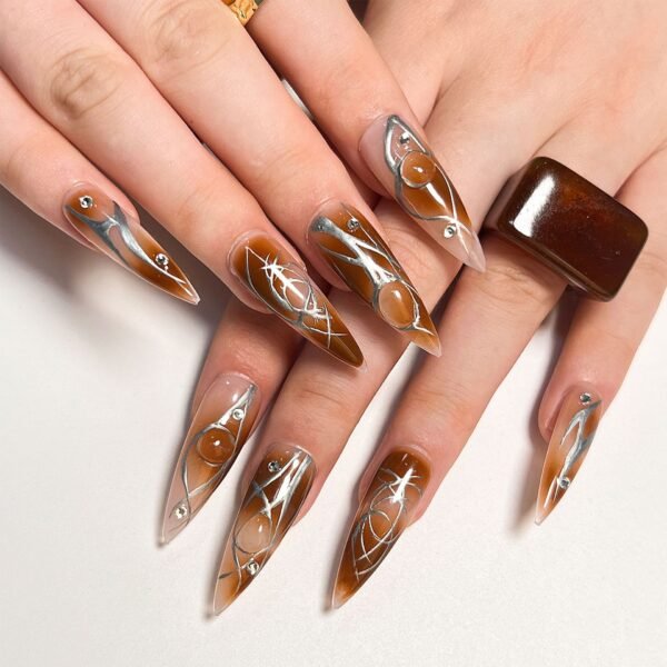 O1CN01WbORSn2NGHowt6eqT_!!4234819935-0-cib GN018-🍂 Maillard Moment Stilettos: Autumn’s Lava That Shames Salons (Harper’s BAZAAR’s "Skin-Lit Fury for Frostbite Season")