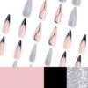 JP3111-🪐 Liquid Steel Eclipse Stilettos: Surgical-Precision Shine That Embarrasses Salons​​ (Vanity Fair’s "Covert Power Move" for ER Nurses & Corporate Assassins)