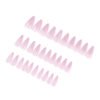 JP3588-💫 Pink Holo Cat-Eye Stiletto Press-Ons | Salon Magic Without the Madness.​