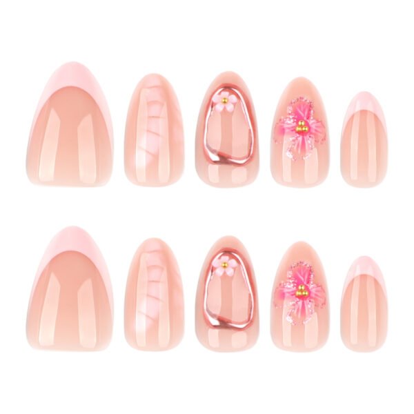 JP3861-🌸 Surgical Blush: OR-Approved Floral Almonds w/ Nano-Floral Architecture​​ (Brides: "Haute Hydroponics for the Power Botanist")