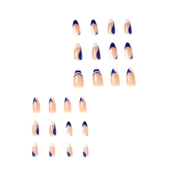 O1CN01cM9Mxo2NGHeinXMaO_!!4234819935-0-cib JP1419-💧 Blue & White French Stiletto Press-Ons: Your Aegean Summer at Your Fingertips