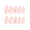 JP3122-🎀 Silent Bow Command: Forensic Nude Almonds w/ Sterile Satin Bows​​ (WSJ: "Covert Authority for the Boardroom Ballet")