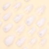 JP3430-🌊 ​​Nacre Command: Surgical Pearl Almonds w/ Bioluminescent Shell Matrix​​ (Vogue Review: "Oceanic Minimalism for Courtroom Sirens")