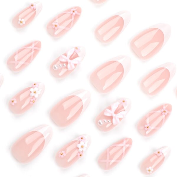 JP3378-🎀 Nouveau-Nougat Almonds: Balletcore's Belligerent Bow Therapy​​ (Vogue Paris: "Lingerie-Butter Rebels in Boardroom Sieges")