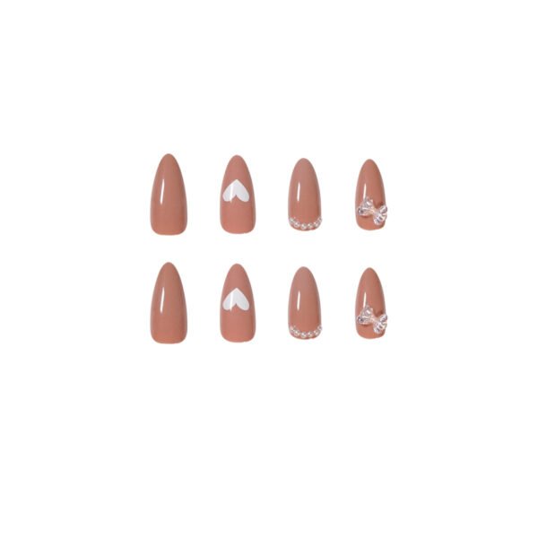 O1CN01wXdnS52NGHcniKP9s_!!4234819935-0-cib JP1325-🍂 Latte Hearts & Butterflies Stiletto Press-Ons | Salon-Soft Aura, Savage Convenience.