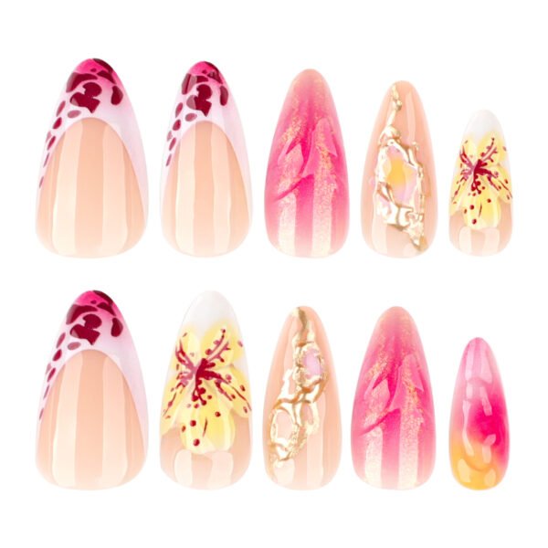 O1CN01xG48Nl2NGHyUJBVCW_!!4234819935-0-cib JP3852-🐆 Predator Florals: Safari-Grade Leopard Almonds w/ Photonic Gradient & 3D Botanicals (Vogue Paris: "Haute Zoology for Boardroom Huntresses")