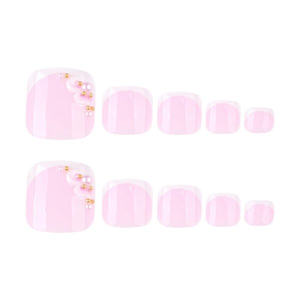 O1CN010ho9pr2NGHxeRUtyd_!!4234819935-0-cib JP3815-Sandal-Ready Floral Pedis: Effortless French Toes for Summer Freedom (Reusable & Waterproof!) Ditch the Pedicure Chair, Embrace Beachy Bliss