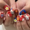 JP3570-Kawaii French Press On Nails: 3D Cats, Flowers & Plaid Charm ​​Your Salon-Cute Solution: Reusable Japanese Nail Art in Minutes!​