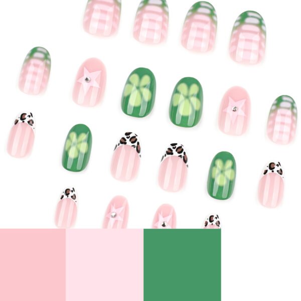 O1CN012TZ3ne2NGHyA8zxDl_!!4234819935-0-cib JP3837-Crisp Green French Press On Nails | Summer's Little Fresh Edit Reusable Short Round Mani in 60 Seconds – Pool-Proof Joy