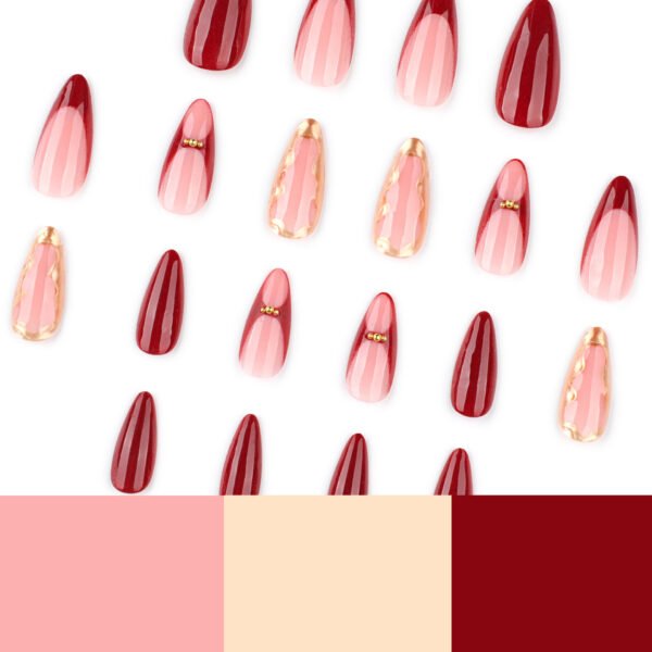 O1CN013clSFv2NGHywJD6yA_!!4234819935-0-cib JP3853-THE RED RULES RESISTANCE: Reusable Parisian Almonds | Effortless Power French Tips Salon Reds Chipped By Wednesday? Command Eternal Rouge.