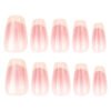 JL0690-Pure Desire Ballet Press-Ons: Blush, Cream & Cat Eye Magic | Reusable Luxury Nails