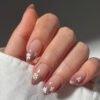 JP3384🌻 ​​​​ Sunburst French Tips: Waterproof Floral Press On Nails with Diamond Dust (5-Min Summer Glow Up)  🌊 ​​ Salon Secret for Beach Babes: Pool-to-Bar Nails That Survive Saltwater, Margaritas & Sunscreen Fingers