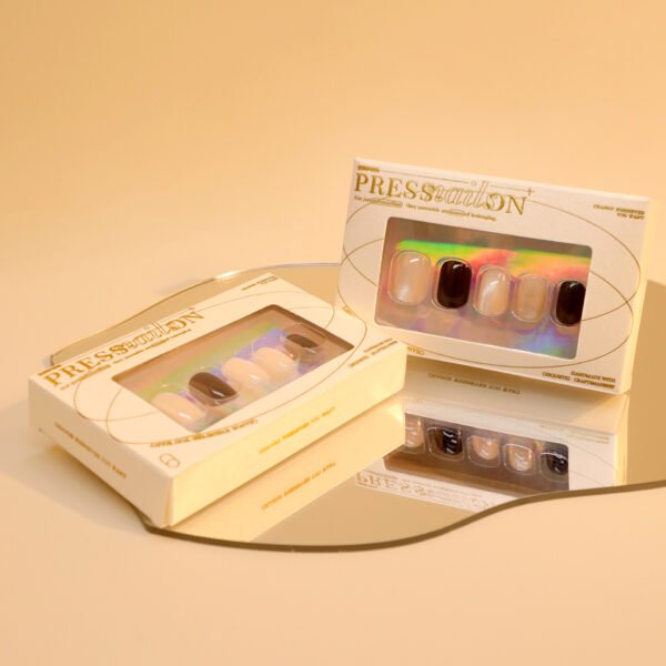 O1CN016CtS5F2NGHp5noHPu_!!4234819935-0-cib GN008-The Cult-Fave Toenail Secret: Always Camera-Ready in 7 Mins 💫 Reusable Cat Eye French Tips - Naked Almond Edition (Short, Snag-Proof, Bliss!)