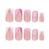 JP3771-Spring Awakening Nails: Reusable French Tips with Botanicals & Sculpted Edge​