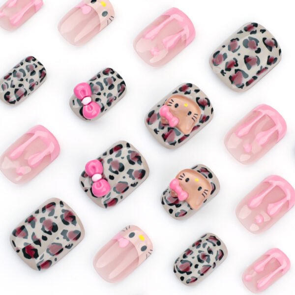 O1CN016cJ19P2NGHvuZBDCw_!!4234819935-0-cib JP3613-Unleash Your Inner Whimsy: Reusable 3D Kitty & Cake French Nails ✨ (Fall-Winter Collection)