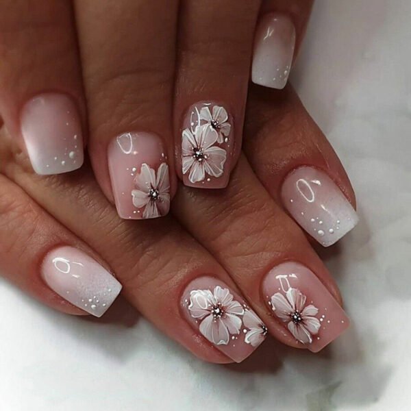 O1CN019VMuR32NGHy19Jo2l_!!4234819935-0-cib JP3834-Summer Minimalist Magic: Effortless Gradient & Floral Square Nails (Reusable & Waterproof)