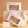GN042-Maillard French Leopard Press-On Nails | 30-Piece Luxury Salon Alternative ​​Cocoa-Caramel Elegance Meets Wild Sophistication​