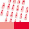 JP3627-Your Bold Valentine Statement: Reusable 3D Kiss French Ballet Nails 💋✨ (US/UK Top Seller!)