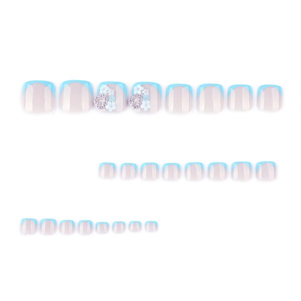 O1CN01B5gFXC2NGHxp5XDhg_!!4234819935-0-cib JP3816-Sparkle & Sea French Toes: Salon Glam That Defies Summer Chaos (Reusable + Waterproof!) Vacation-Ready Toes in 15 Minutes Flat