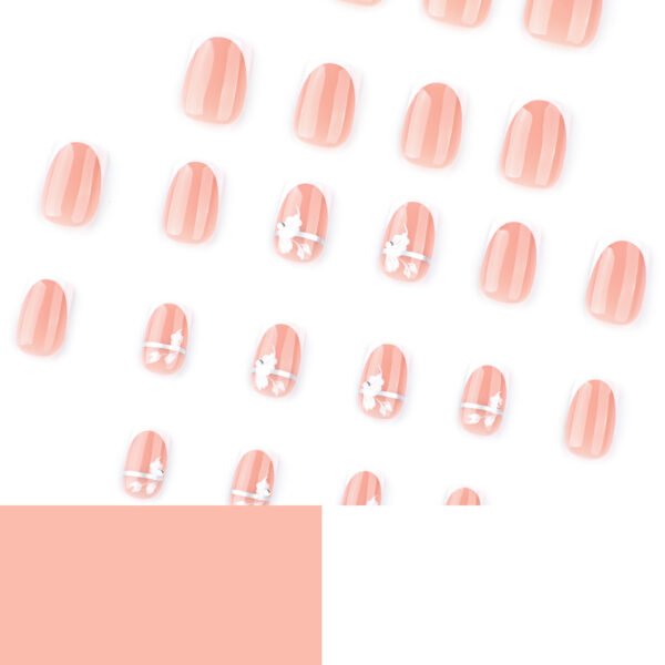 JP3884-Effortless French Florals: Salon-Perfect Toes in 15 Minutes (Reusable & Waterproof!) ​​Step Into Summer With Confidence, Not Salon Appointments​