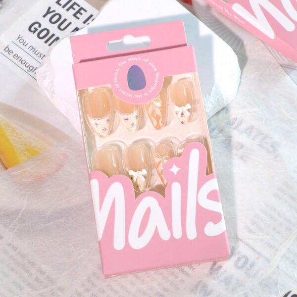 O1CN01BMB4TG2NGHyOUfXE1_!!4234819935-0-cib JL0671- Effortless French Elegance: Reusable Almond Short Press On Nails with Silk Bow Design (Waterproof & Salon-Quality) Get a 15-Minute Salon Gel Manicure at Home – Zero Damage, Endless Charm