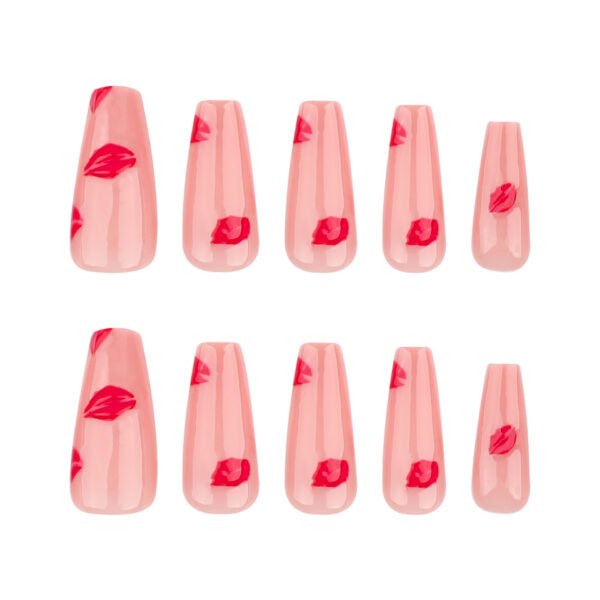 O1CN01BObxRp2NGHvkET9aN_!!4234819935-0-cib JP3627-Your Bold Valentine Statement: Reusable 3D Kiss French Ballet Nails 💋✨ (US/UK Top Seller!)