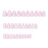 JP3975-✨ Effortless Elegance: Kiss Goodbye to Salon Hassles with French Cat Eye Press-On Nails!