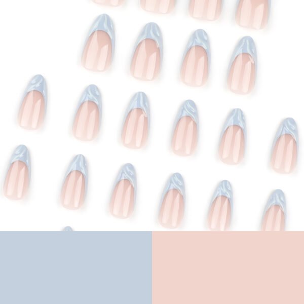 O1CN01BpWGHJ2NGHrwwXCaf_!!4234819935-0-cib JP3329-🌊 Liquid Light Luxury: 3D Water Ripple French Almond Press-Ons (Reusable & Waterproof ✨ Salon Escape in 90 Seconds)