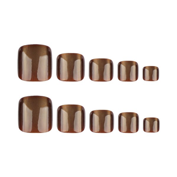O1CN01D4qGzq2NGHwhbtsxg_!!4234819935-0-cib JP3700-Maillard Magic Toes: Short Square Cat Eye Pedicures ✨ (Hyper Sparkle, Reusable Luxury)