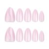 JP3975-✨ Effortless Elegance: Kiss Goodbye to Salon Hassles with French Cat Eye Press-On Nails!
