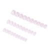 JP3730-💗 Ballet-Ready Radiance in Minutes: Pink French Cat Eye Press-Ons!