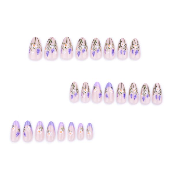 O1CN01GhBYOS2NGHxIR8FTq_!!4234819935-0-cib JP3760-✨ Blossom in Minutes: Effortless French Lavender Almond Nails ✨ (Reusable, Waterproof & Insta-Famous!)