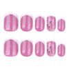 JP3830-Bow & Bloom French Toes: Salon-Glam in Minutes (Reusable, Waterproof & Germ-Free!) ​​Your Dream Pedicure Without the Salon Jail Time​